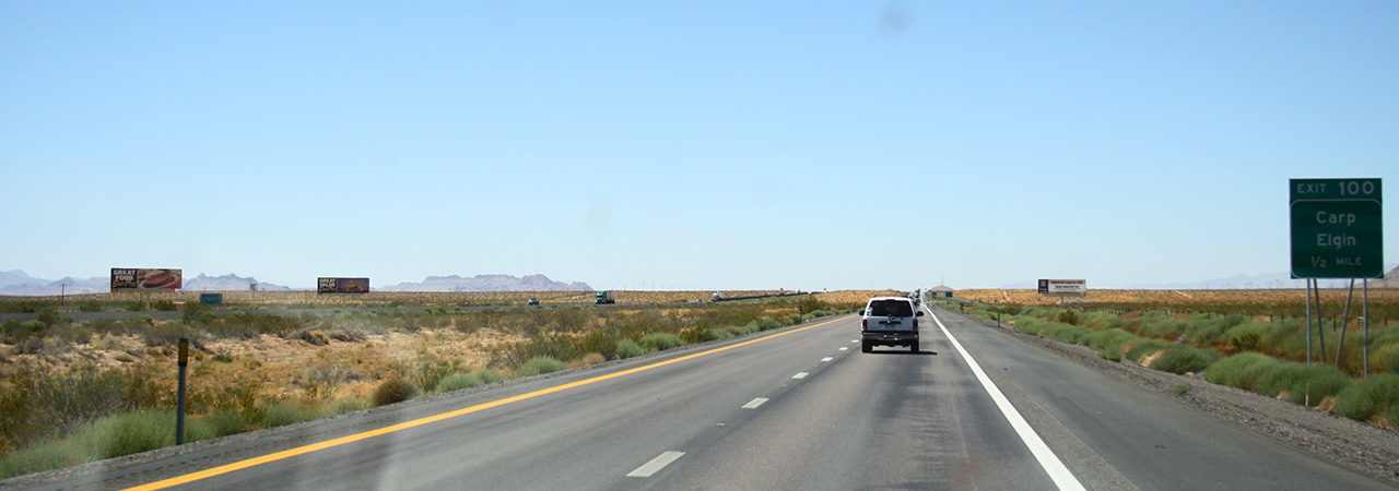 High way vers Las Vegas